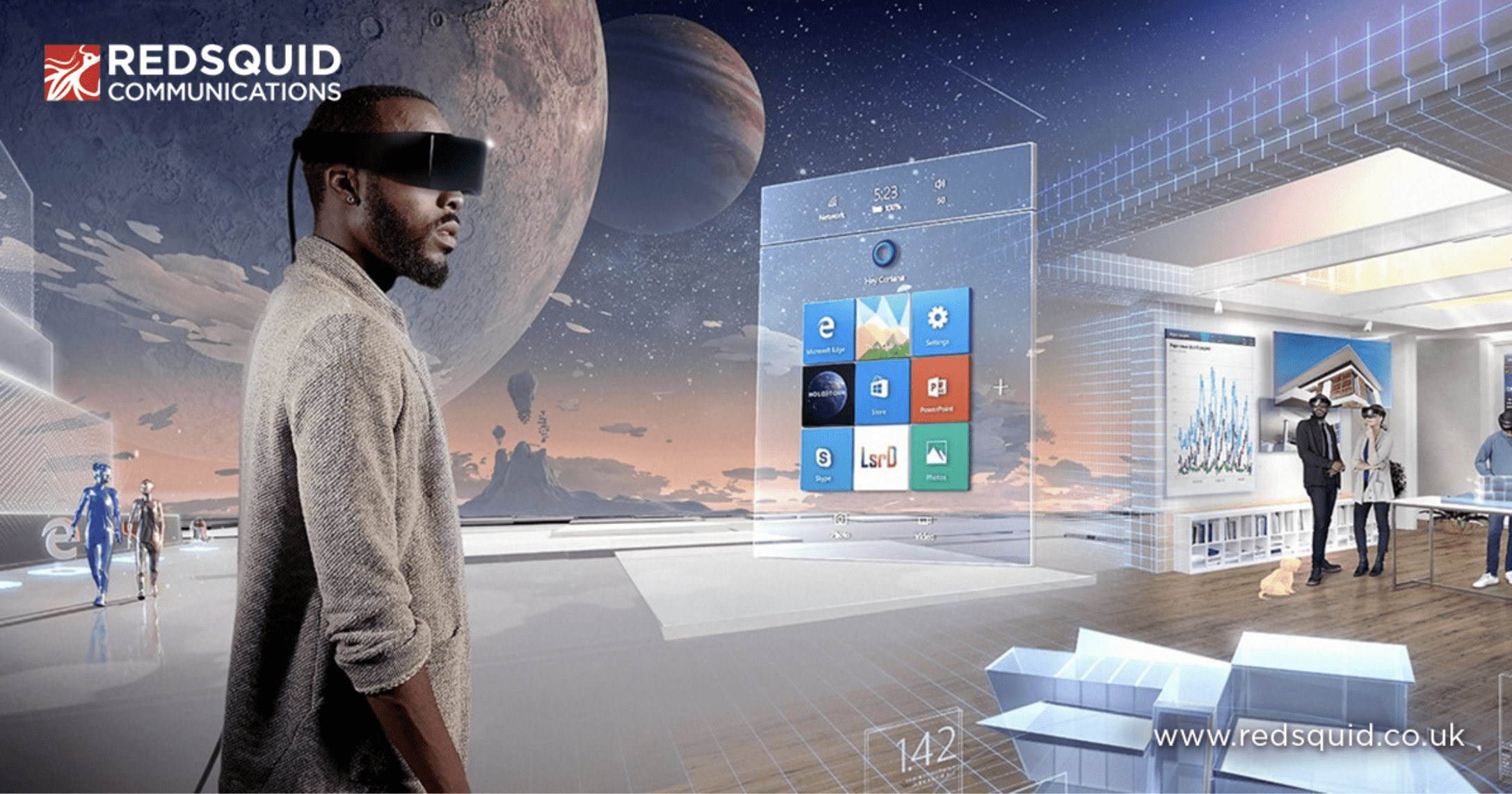 The future of Business Virtual Reality and Augmented Reality - Redsquid.